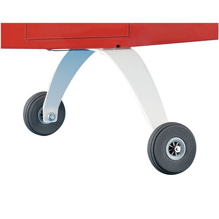 Dubro Carrello in fibra per modelli .35-.61 altezza 114mm - 789